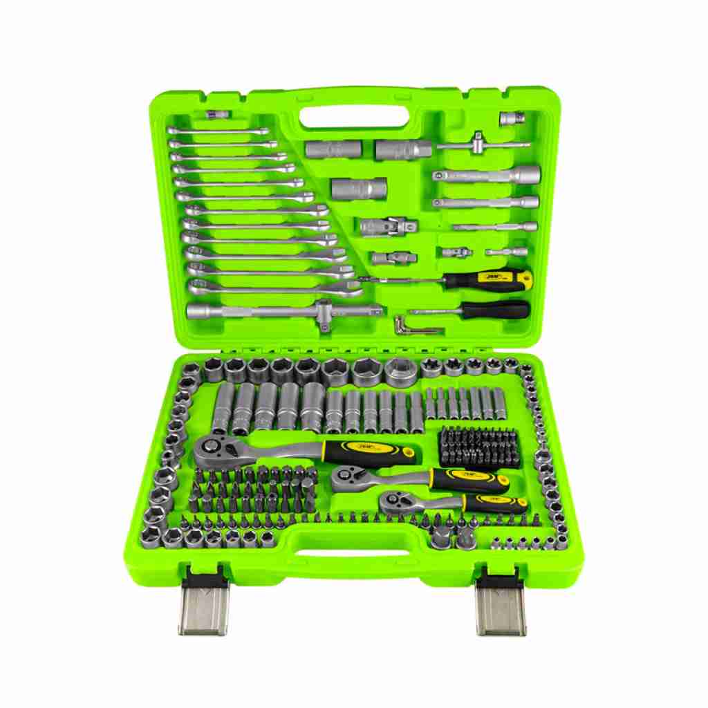 Estuche de herramientas JBM en color verde: Suhimar Suministros Hidráulicos